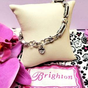 Brighton Alcazar Heart Silver Bracelet